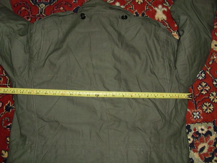 ® Оригинальная зимняя военная куртка олива с подстёжкой армии Греции, фото №10
