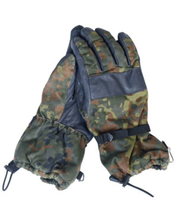 Зимние перчатки flecktarn армии Bundeswehr (Германия). Перчатки зима Бундес р.9 (лот №17), фото №4