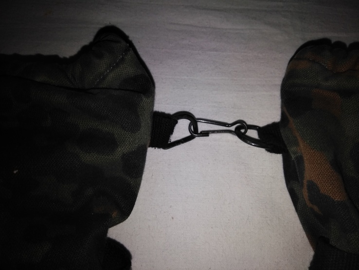 Зимние перчатки flecktarn армии Bundeswehr (Германия). Перчатки зима Бундес р.9 (лот №17), фото №7