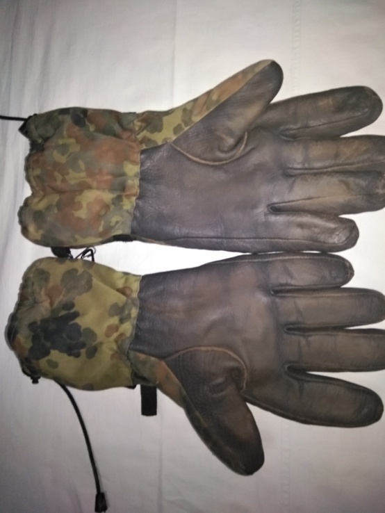 Зимние перчатки flecktarn армии Bundeswehr (Германия). Перчатки зима Бундес р.9, фото №7