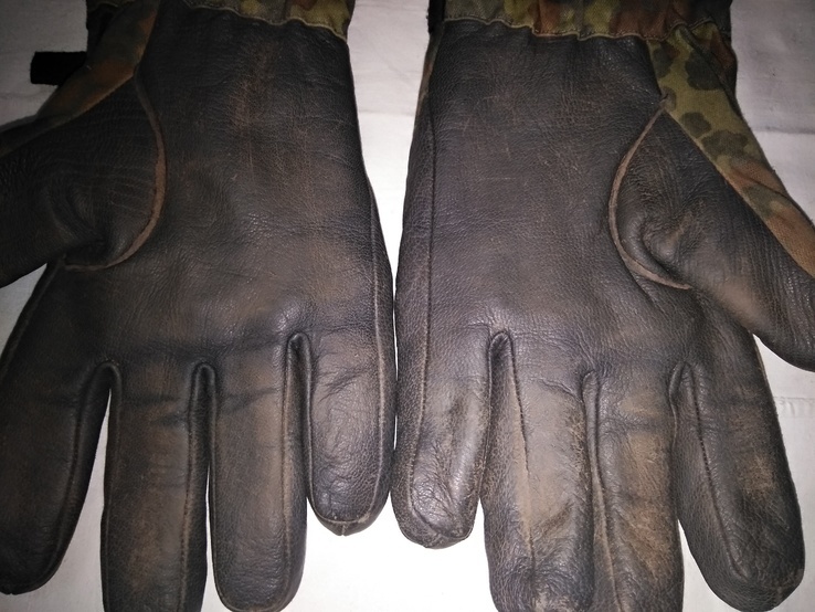 Зимние перчатки flecktarn армии Bundeswehr (Германия). Перчатки зима Бундес р.9, фото №9