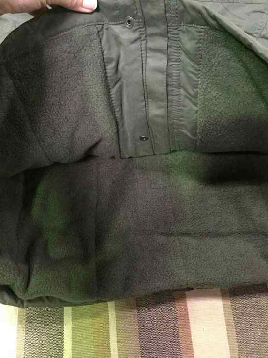 Парка олива новая. Куртка зимняя REGULAR FIT с капюшоном на флисе. Размер XL, фото №8