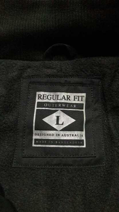 Парка олива новая. Куртка зимняя REGULAR FIT с капюшоном на флисе. Размер XL, фото №10