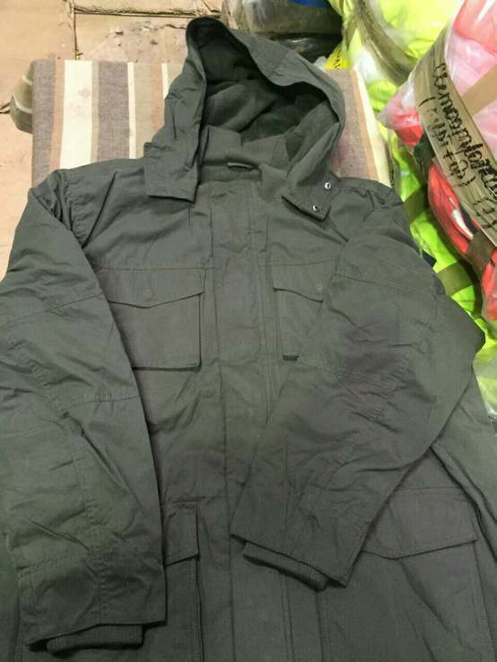 Парка олива новая. Куртка зимняя REGULAR FIT с капюшоном на флисе. Размер L, numer zdjęcia 4