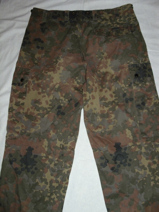 Штаны камуфляж флектарн Бундес Германия. BUNDESWEHR брюки Flecktarn Gr.7, фото №7