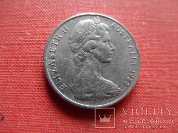 20 центов 1982 Австралия      (Т.9.15)~, фото №3