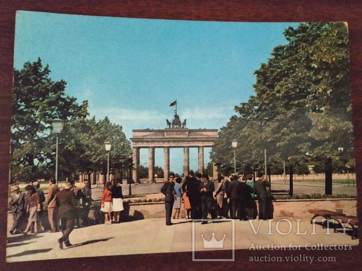 1969 г. ГДР. Брандебургские ворота, Берлин, фото №2