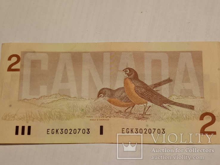 2 доллара Канада 1986г., фото №2