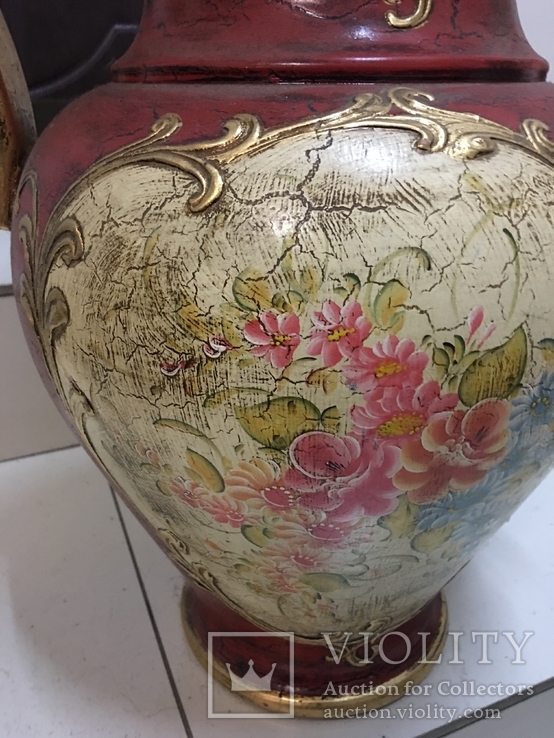 Большая интерьерная ваза, Италия, фото №4
