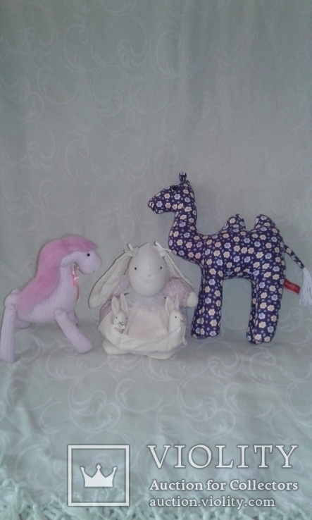 Три игрушки из ткани, фото №2
