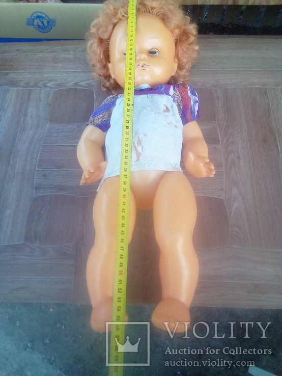 Большая паричковая кукла на резинках из ссср., фото №3