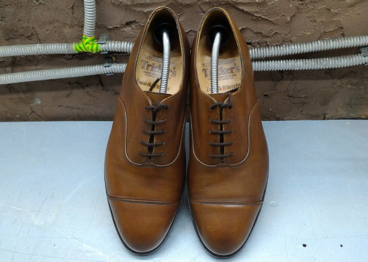 Туфли оксфорды Tricker`s р-р. 43-43.5-й (28.4 см), фото №6