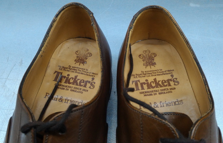 Туфли оксфорды Tricker`s р-р. 43-43.5-й (28.4 см), фото №12