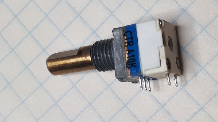 Переменный резистор с выключателем 10к