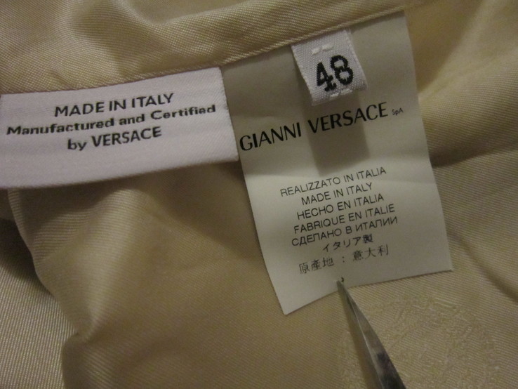 Gianni versace. Роз. 48 Made in Italy, numer zdjęcia 5