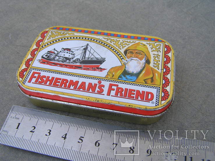 Коробка от ментоловых конфет "Fisherman's Friend", numer zdjęcia 3