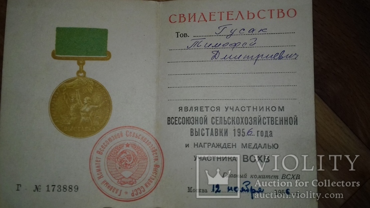 Док ВСХВ 1956, фото №3