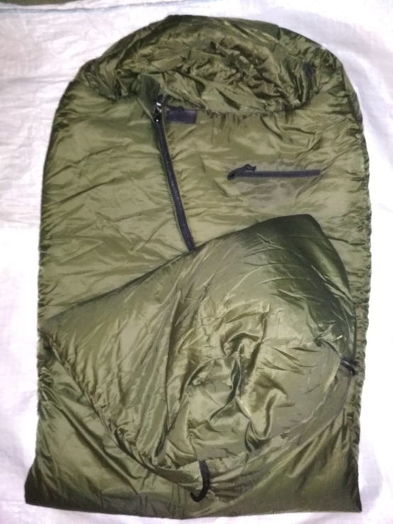 Спальный мешок нового образца армии Чехии. Зима. Мега состояние №5, фото №12