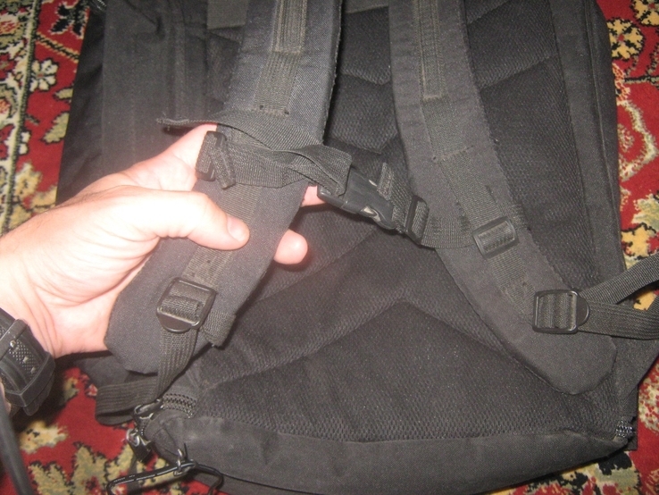 Рюкзак патрульный военный армии Англии на 35л черный №13, photo number 7