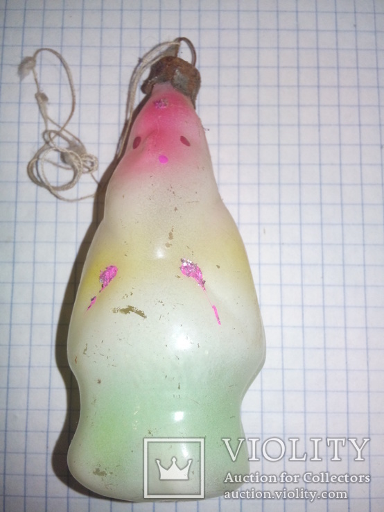 Елочная игрушка времен СССР "Снеговик" (1), фото №3