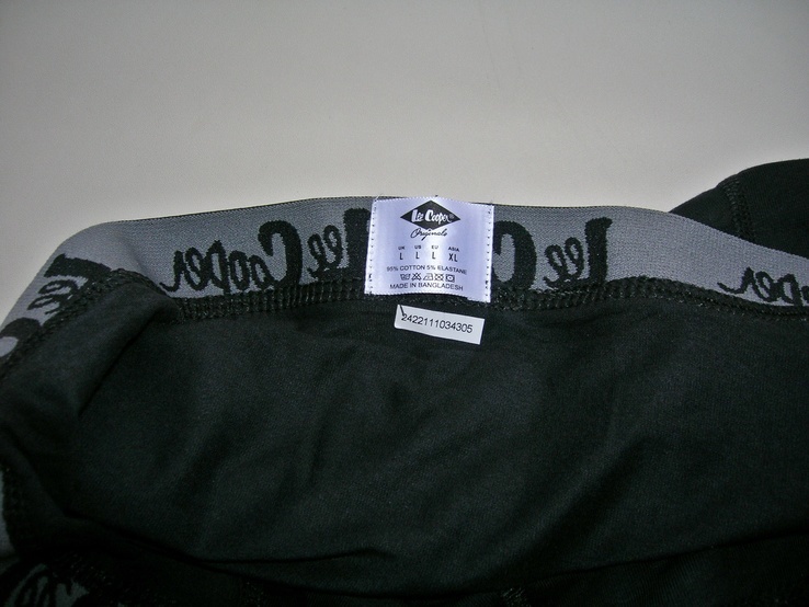  Трусы boxers мужские Lee Cooper. Англия. Раз. L. Оригинал. 2 шт., photo number 4