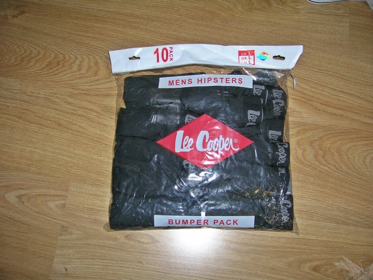  Трусы boxers мужские Lee Cooper. Англия. Раз. L. Оригинал. 2 шт., photo number 5