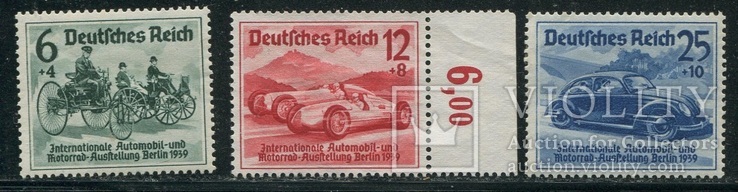 1939 Рейх автомобили  полная серия
