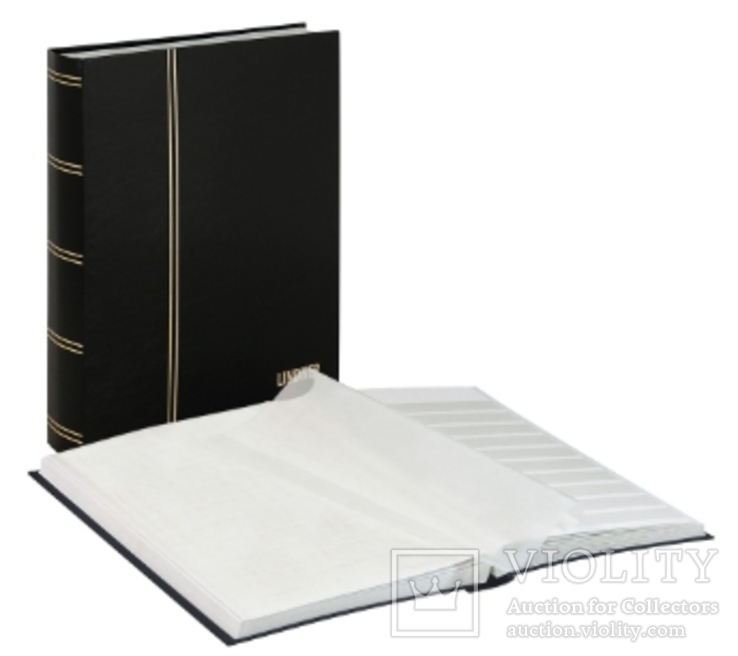 Кляссер серии Standard с 48 белыми страницами. 1162 - S. Чёрный., фото №2