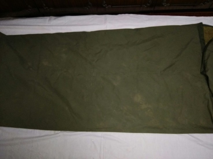 Мембранный непромокаемый Gore-Tex чехол на спальный мешок (Британия). Олива №7, фото №13