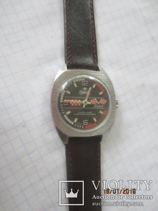 Часы орион спорт swiss 1970, фото №12