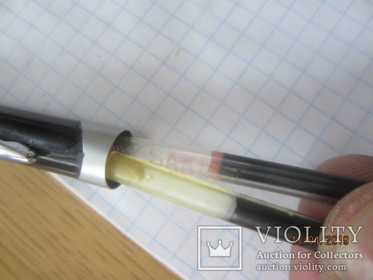 Шариковая ручка на 2 стержня винтаж Германия, фото №6