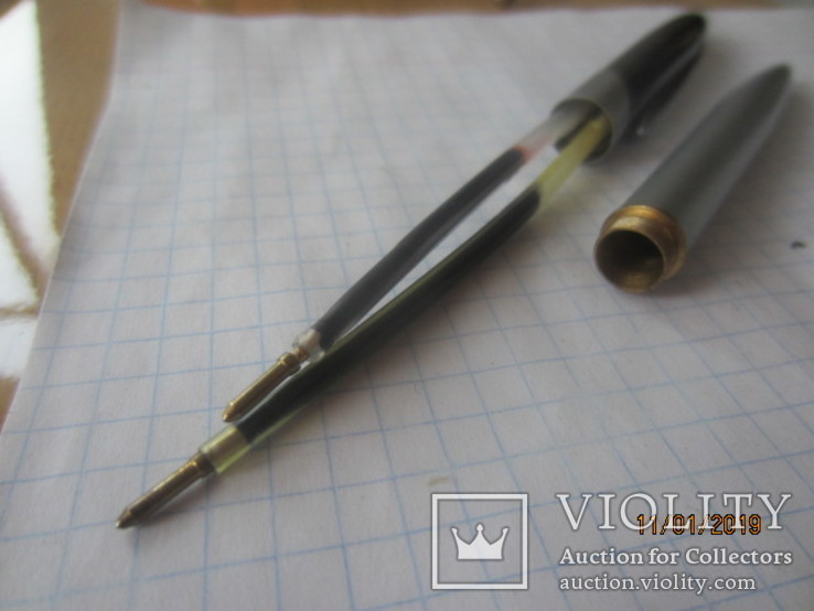 Шариковая ручка на 2 стержня винтаж Германия, фото №7
