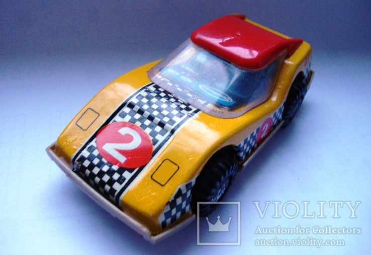 Машинка игрушка из СССР спорт GT № 2