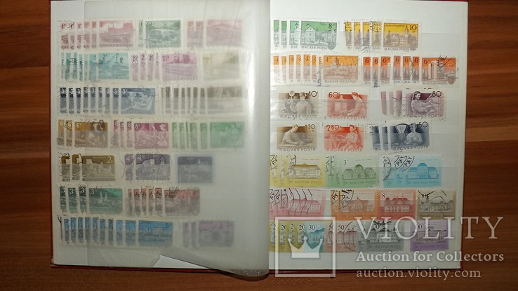 Альбом марок 720 штук Венгрия, фото №8