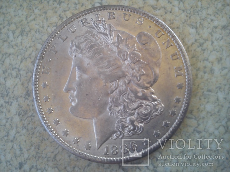 1$-1886-S, фото №2