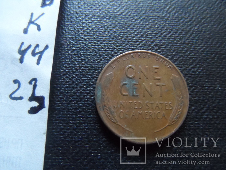 1 цент 1944 США   (К.44.23)~, фото №4