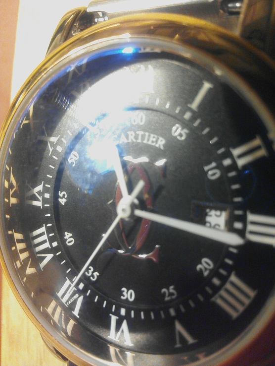 Часы женские Cartier c браслетом, фото №8