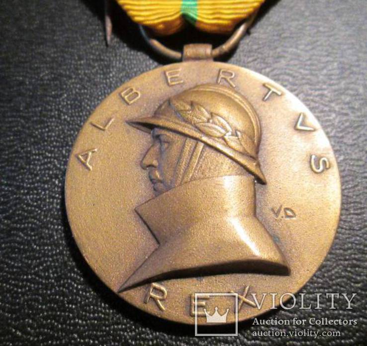 Бельгія. Пам'ятна медаль короля Альберта (М-741)., фото №2