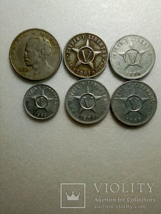 Монеты Кубы, фото №2