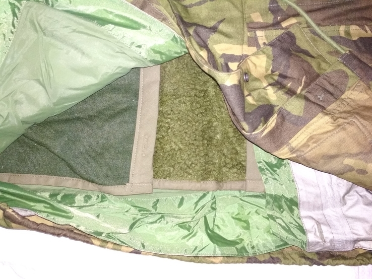 Камуфляж парка (куртка) DPM армии Нидерландов. 2 подстёжки: зимняя+Gore-Tex. №25 8000-0005, фото №6