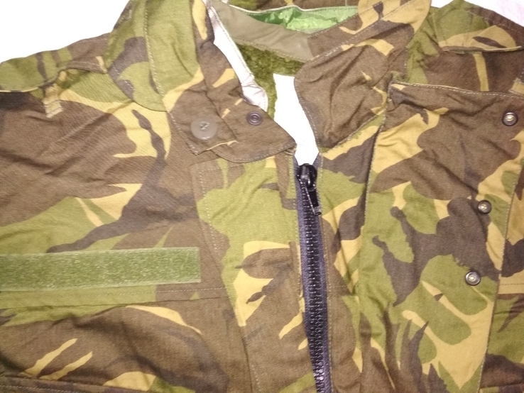 Камуфляж парка (куртка) DPM армии Нидерландов. 2 подстёжки: зимняя+Gore-Tex. №25 8000-0005, фото №7