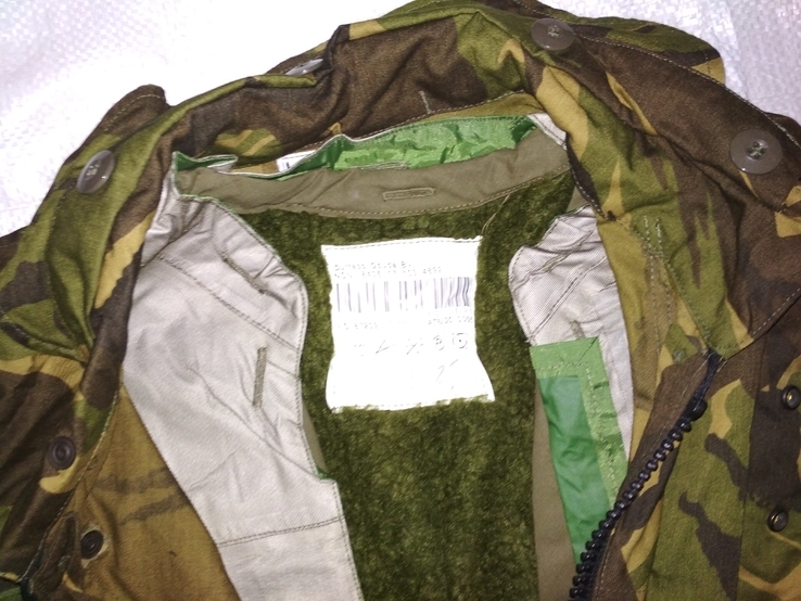 Камуфляж парка (куртка) DPM армии Нидерландов. 2 подстёжки: зимняя+Gore-Tex. №25 8000-0005, фото №9