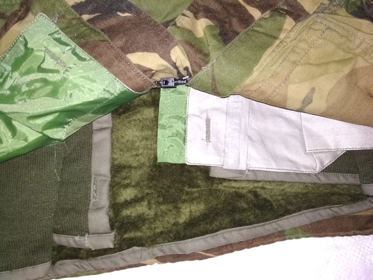 Камуфляж парка (куртка) DPM армии Нидерландов. 2 подстёжки: зимняя+Gore-Tex. №19 8000-9095, фото №6