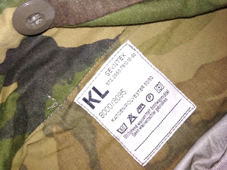 Камуфляж парка (куртка) DPM армии Нидерландов. 2 подстёжки: зимняя+Gore-Tex. №19 8000-9095, фото №12