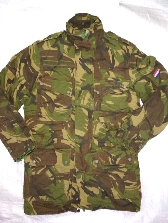 Камуфляж парка (куртка) DPM армии Нидерландов. 2 подстёжки: зимняя+Gore-Tex. №17 8000-9095, фото №2