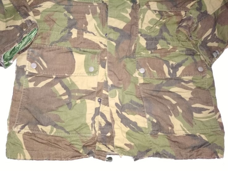 Камуфляж парка (куртка) DPM армии Нидерландов. 2 подстёжки: зимняя+Gore-Tex. №17 8000-9095, фото №5