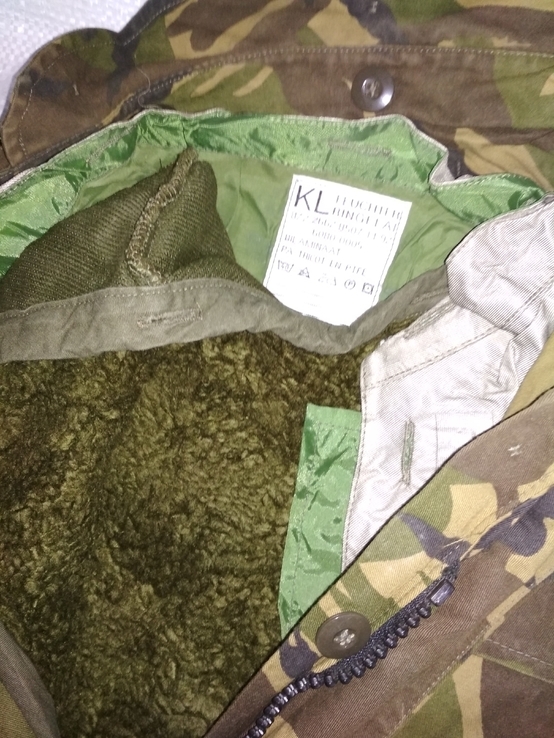 Камуфляж парка (куртка) DPM армии Нидерландов. 2 подстёжки: зимняя+Gore-Tex. №15 6080-9095, numer zdjęcia 6