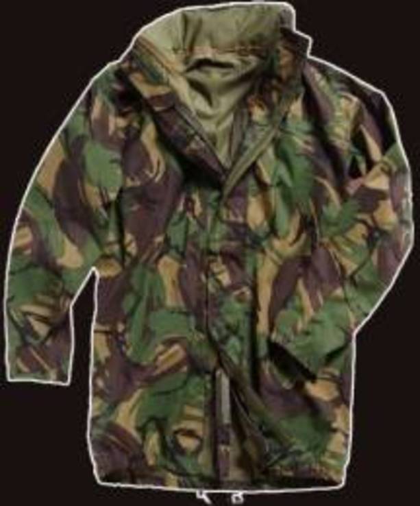 Куртка мембранная дышащий Gore-Tex камуфляж DPM (оригинал). Парка р.180/96 (лот №112), фото №3