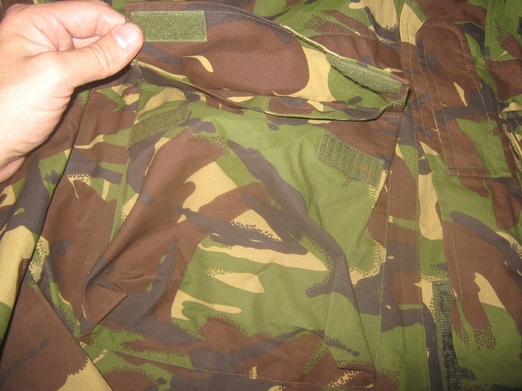 Куртка мембранная дышащий Gore-Tex камуфляж DPM (оригинал). Парка р.180/96 (лот №112), фото №7