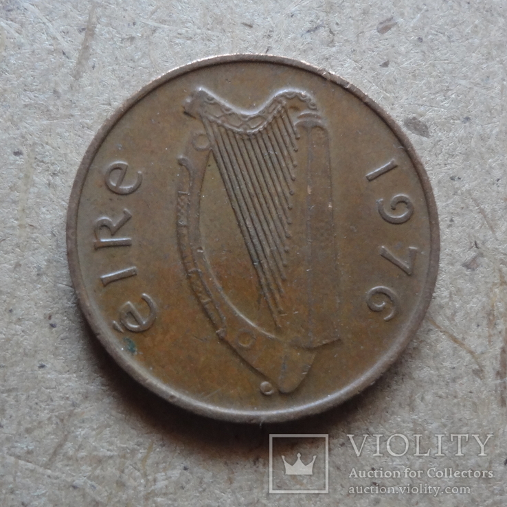 1 пенни 1976 Ирландия    (Т.14.36)~